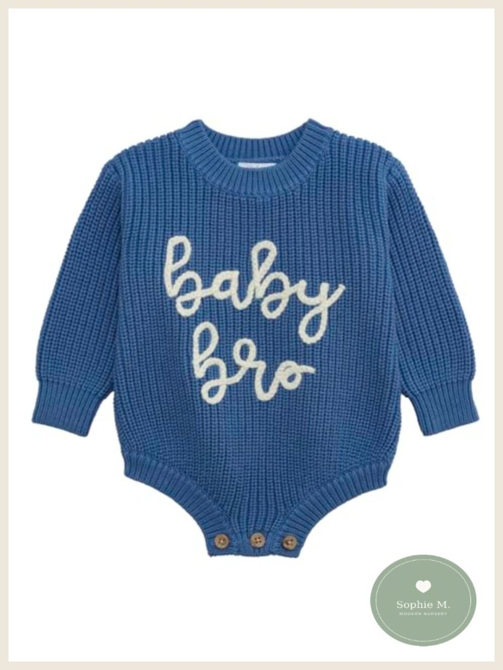 Mud Pie Kids Baby Sis Cotton Sweater Bubble Baby Girls
